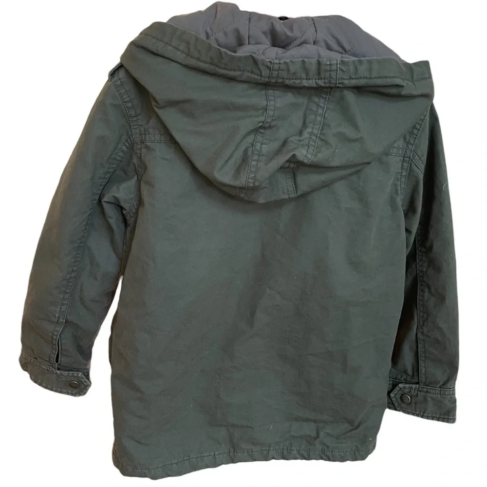 Gap Kids‎ Green Utility Winter Jacket Size: S(6-7)
